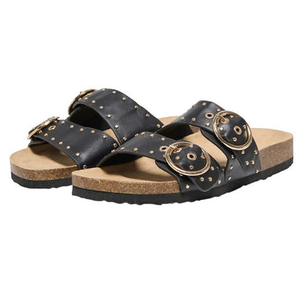 Black - Front - Only Womens-Ladies Onlymaxi-15 Sandals