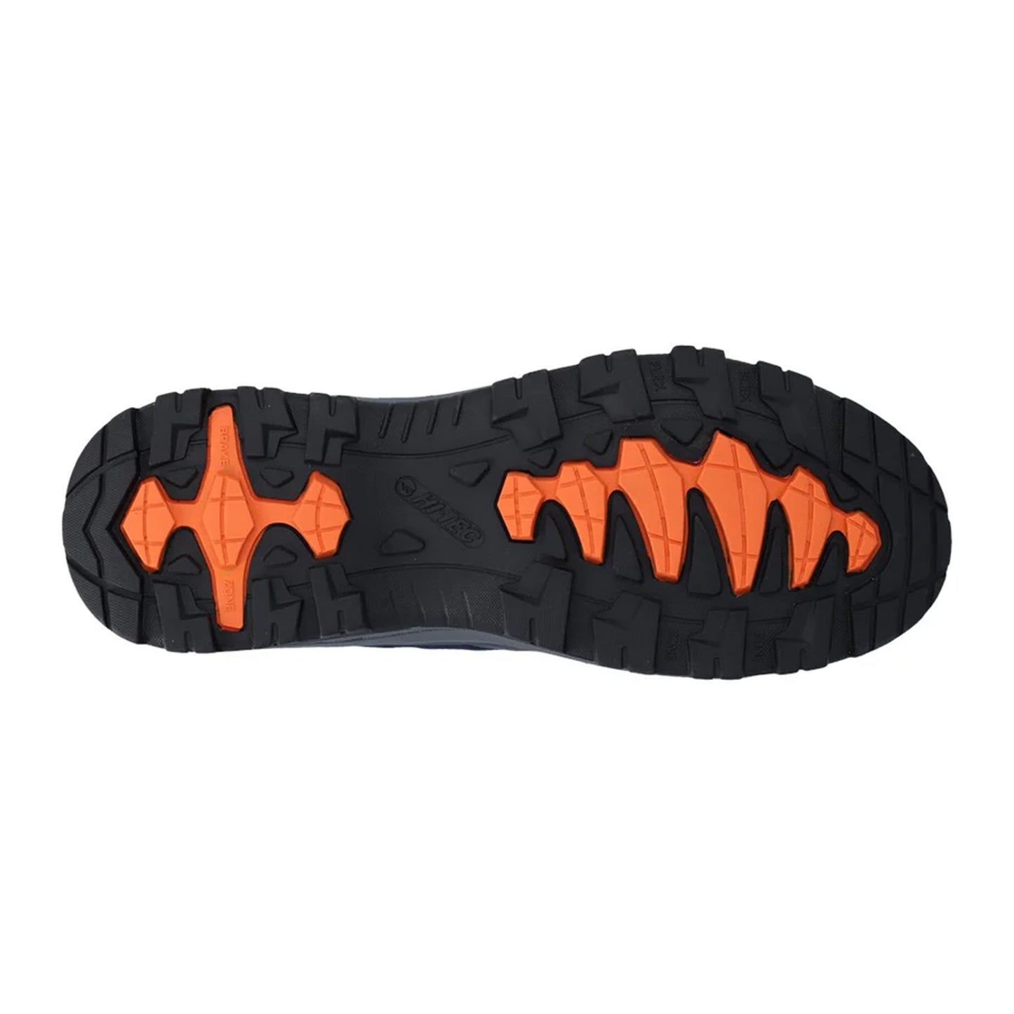 Navy-Orange - Pack Shot - Hi-Tec Mens Storm Expedition Boots