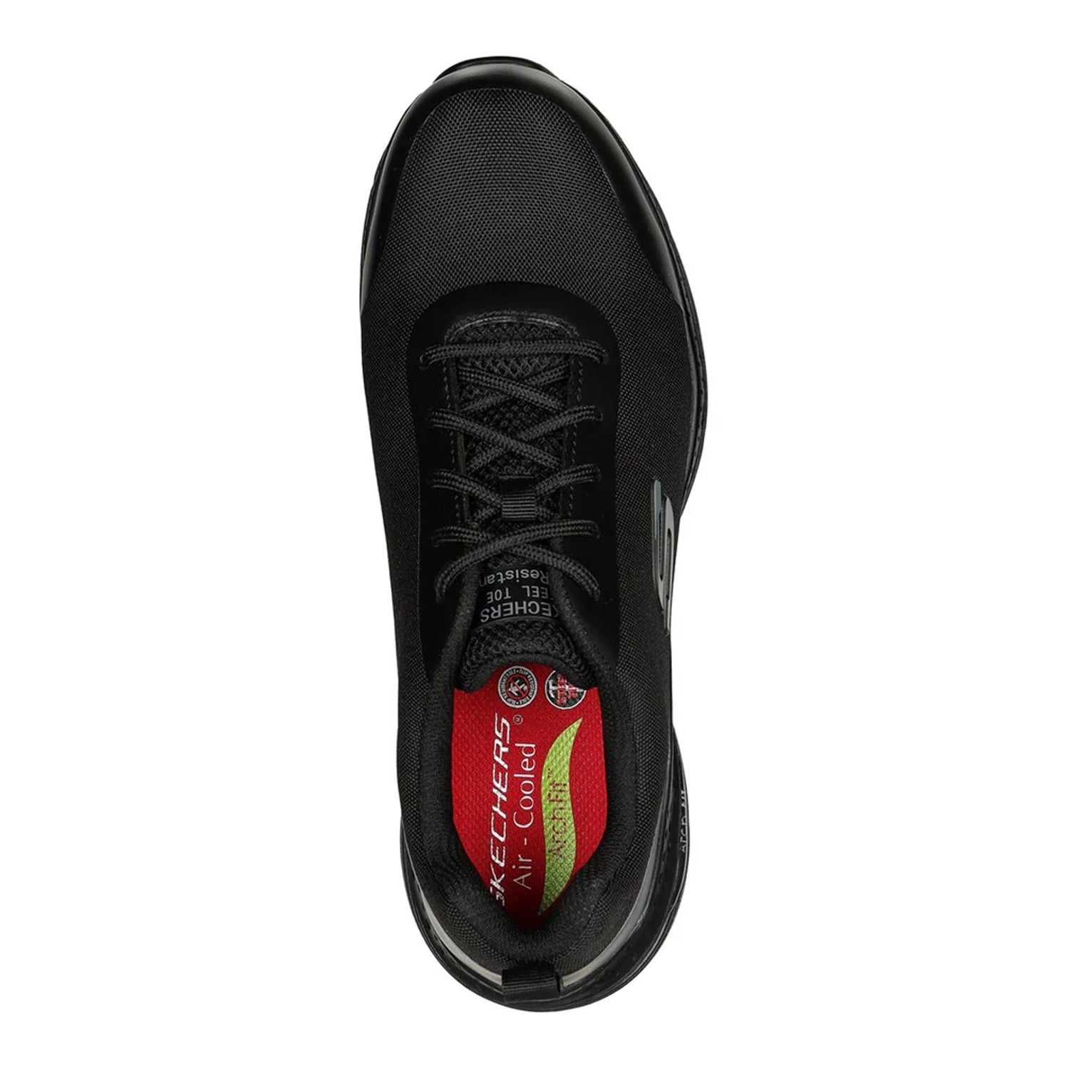 Black - Lifestyle - Skechers Mens Steel Toe Cap Safety Shoes