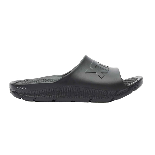 Black - Side - Xtratuf Mens Apres Fish Slides