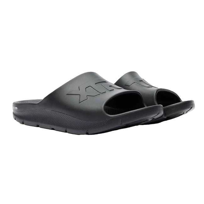 Black - Front - Xtratuf Mens Apres Fish Slides