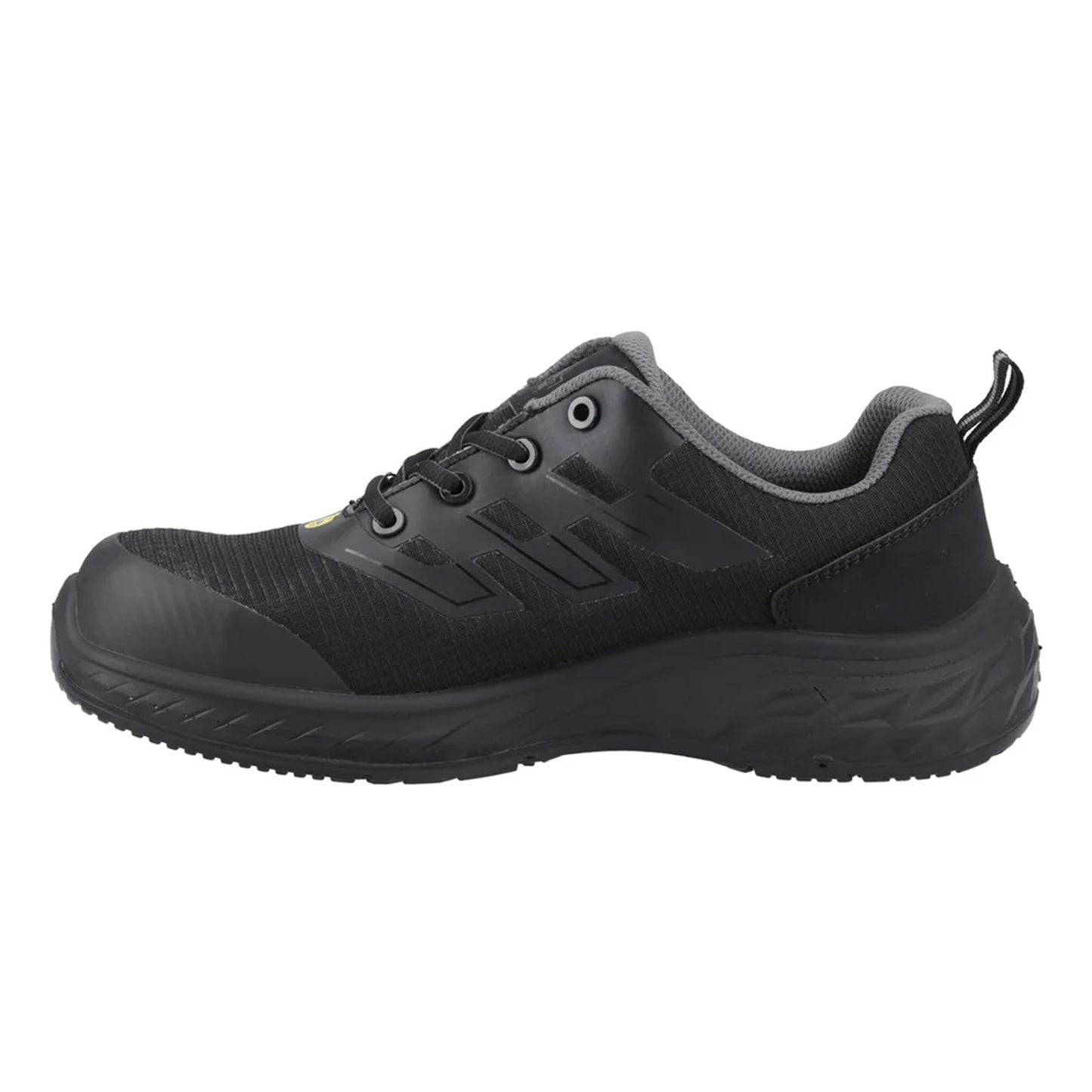 Black - Side - Amblers Mens AS712C Safety Trainers