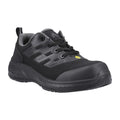 Black - Front - Amblers Mens AS712C Safety Trainers