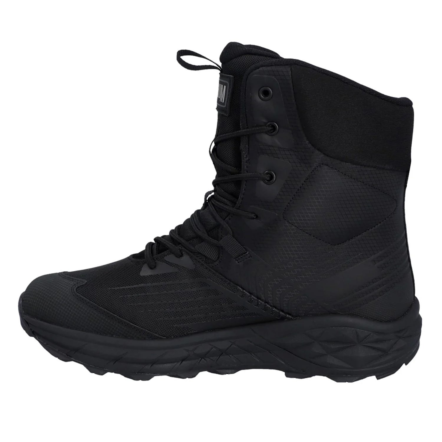 Black - Side - Magnum Unisex Adult Geo Storm 8.0 Waterproof Boots