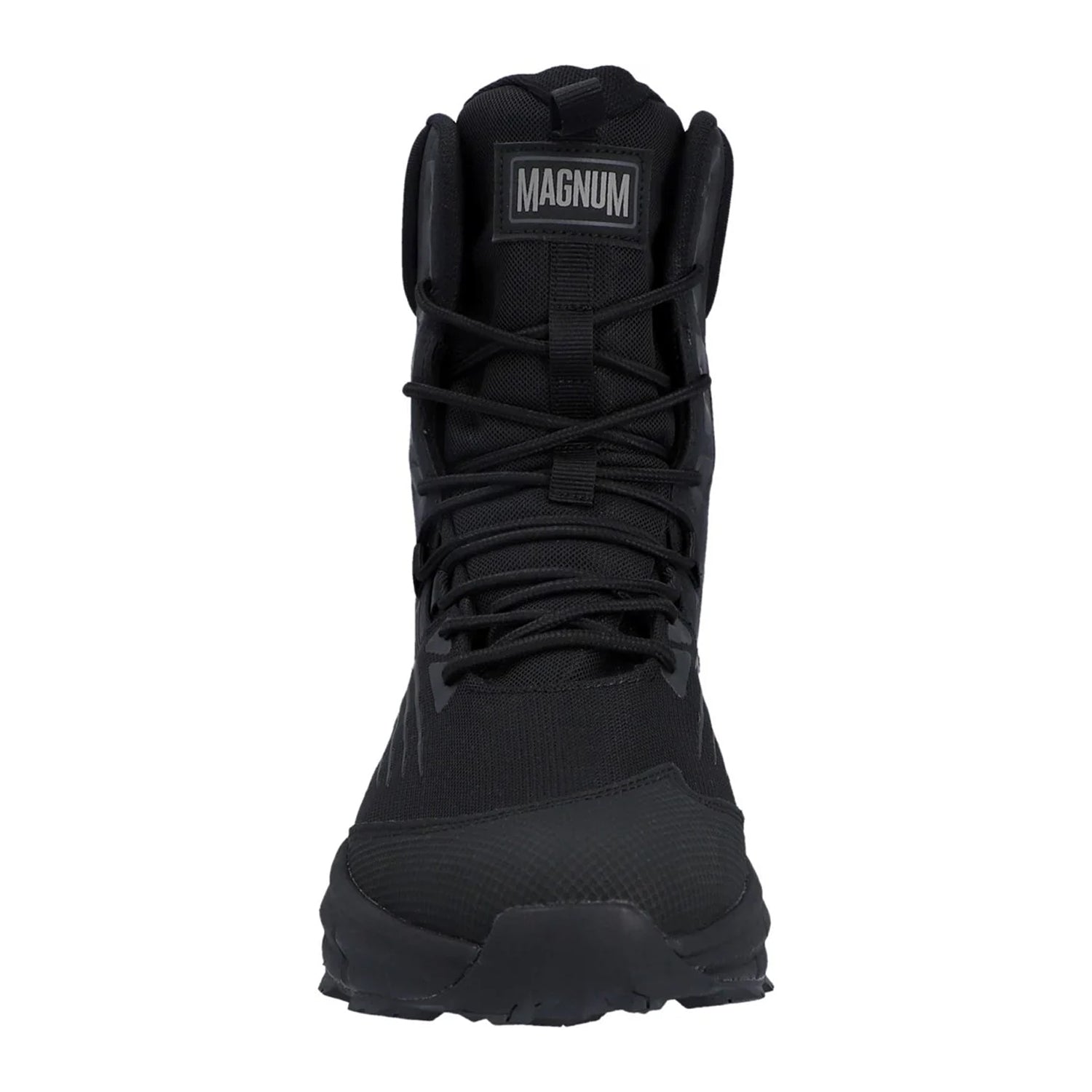Black - Close up - Magnum Unisex Adult Geo Storm 8.0 Waterproof Boots