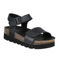 Black - Front - Josef Seibel Womens-Ladies Alice 03 Leather Sandals