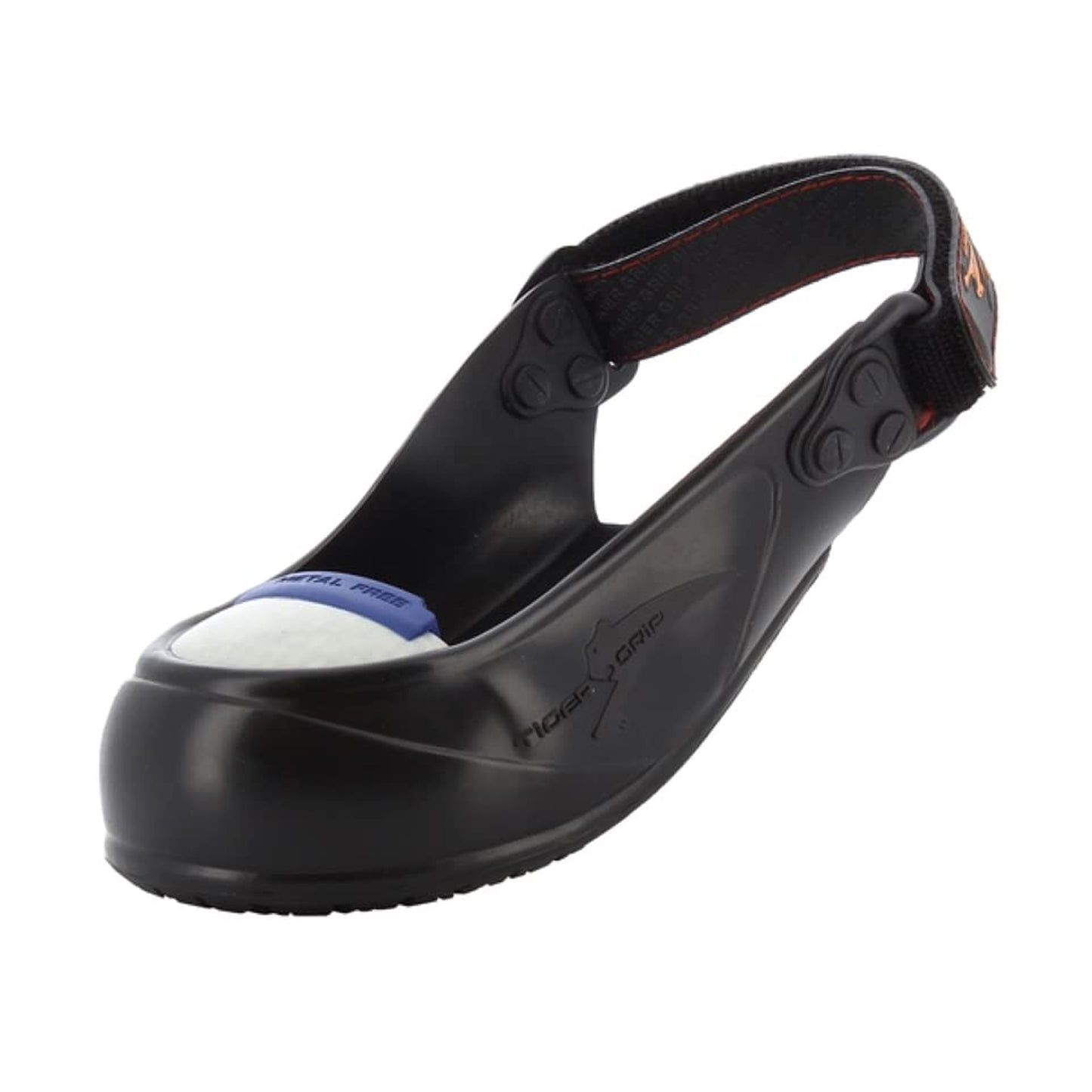 Black - Back - Safety Jogger Visitor Overshoes