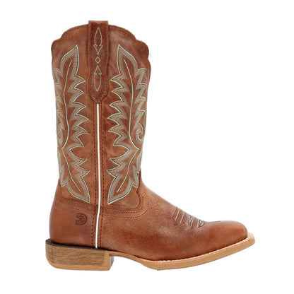 Burnished Sand - Side - Durango Womens-Ladies Lady Rebel Pro Full Grain Leather Western Boots