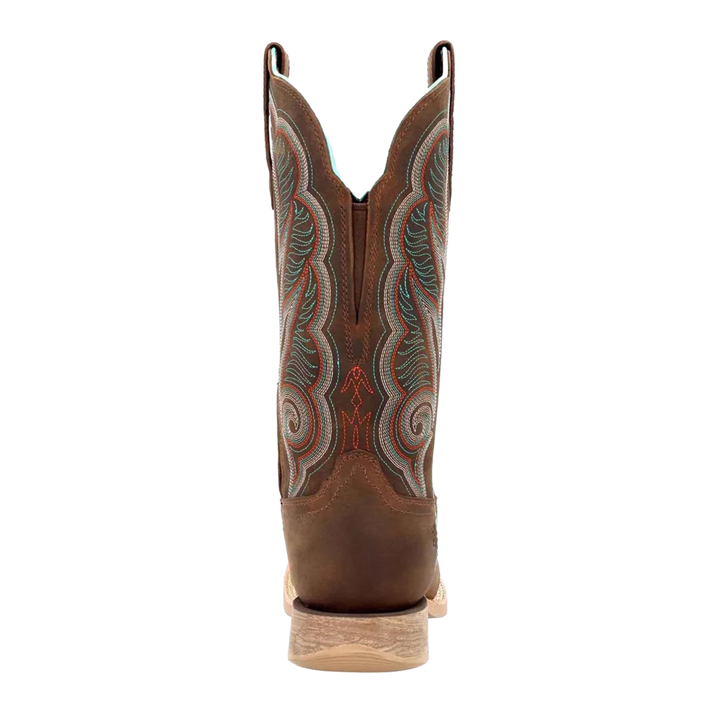 Juniper Brown - Back - Durango Womens-Ladies Lady Rebel Pro Full Grain Leather Cowboy Boots