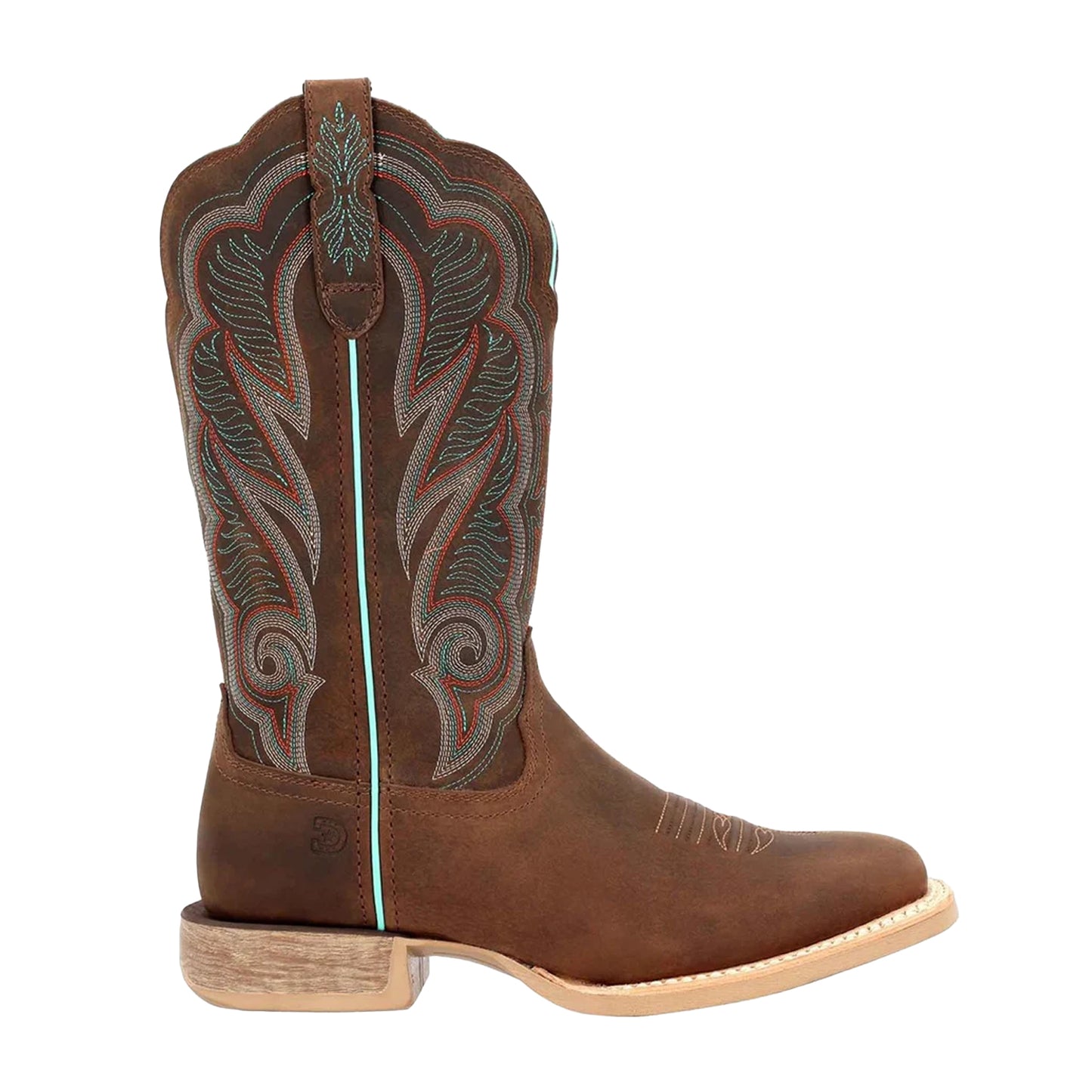 Juniper Brown - Lifestyle - Durango Womens-Ladies Lady Rebel Pro Full Grain Leather Cowboy Boots