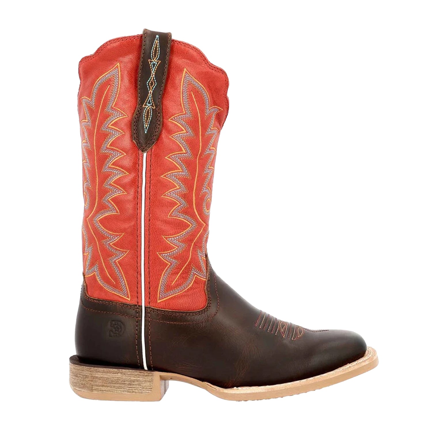 Hickory-Chili Pepper - Lifestyle - Durango Womens-Ladies Lady Rebel Pro Full Grain Leather Western Boots