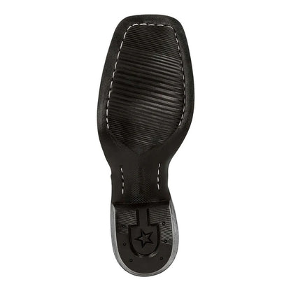 Dark Chestnut-Black Onyx - Pack Shot - Durango Mens Westward Full Grain Leather Cowboy Boots