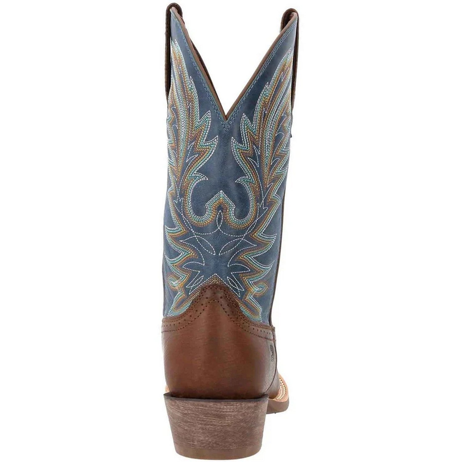 Brown - Back - Durango Mens Rebel Pro Full Grain Leather Cowboy Boots