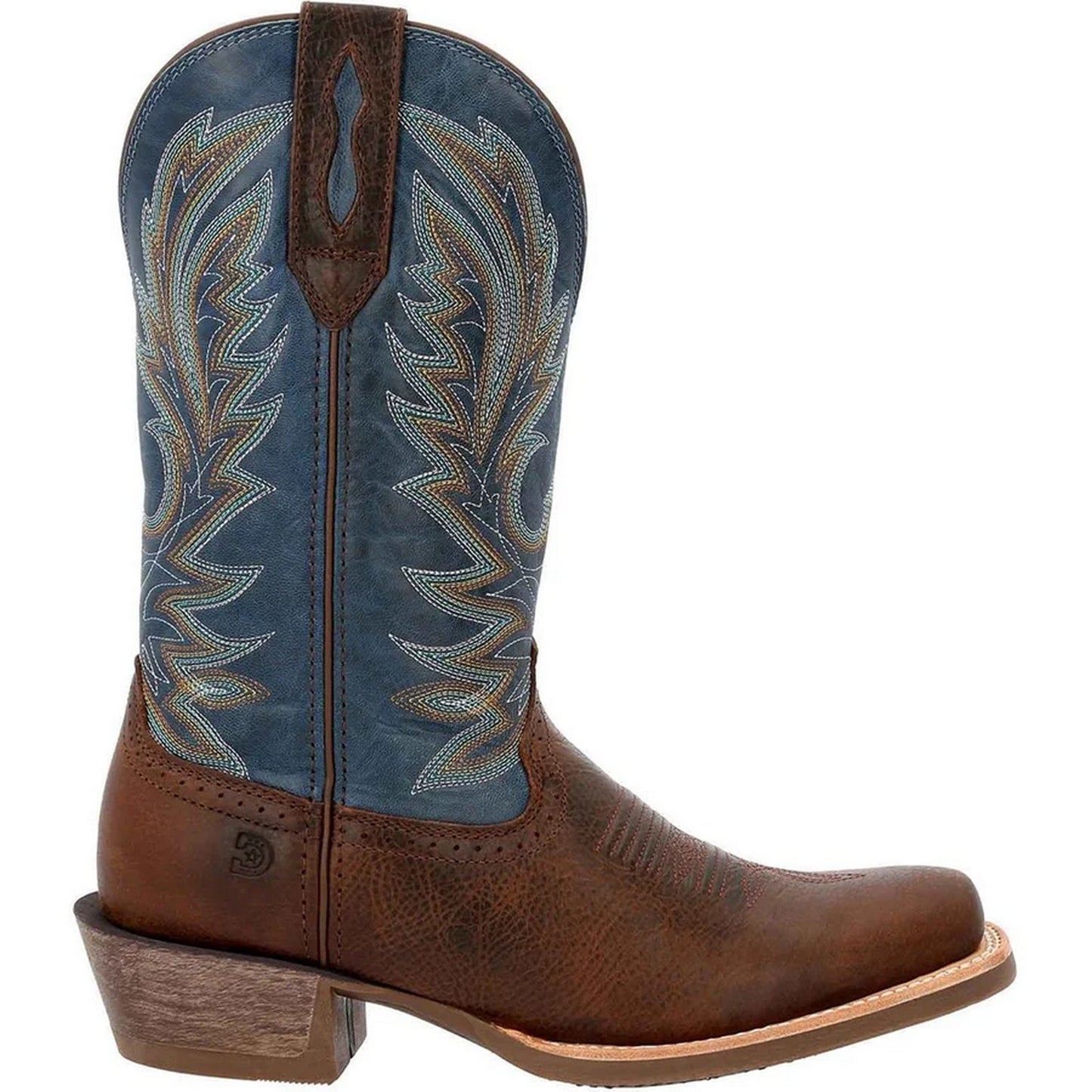 Brown - Lifestyle - Durango Mens Rebel Pro Full Grain Leather Cowboy Boots