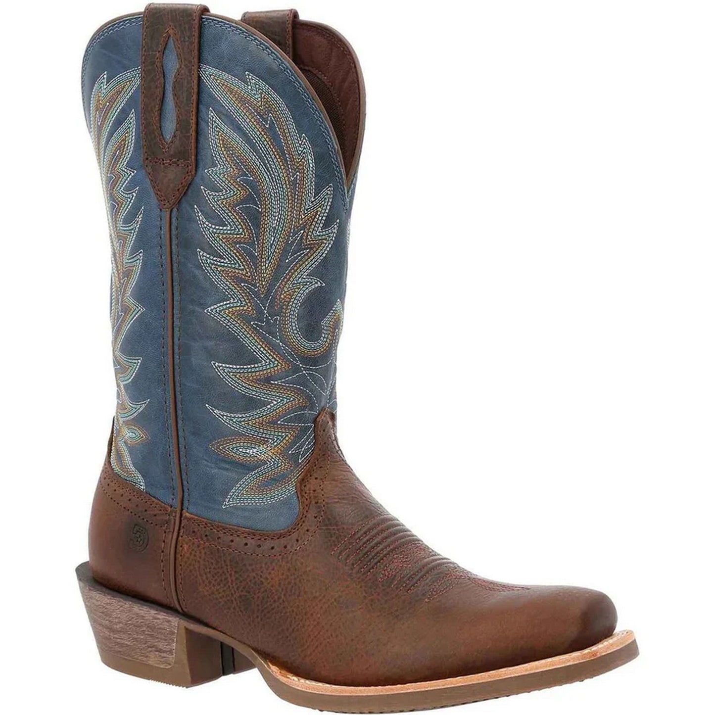Brown - Front - Durango Mens Rebel Pro Full Grain Leather Cowboy Boots