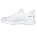 White - Back - Skechers Mens Viper Court Reload Relaxed Fit Trainers