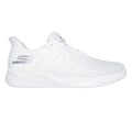 White - Side - Skechers Mens Viper Court Reload Relaxed Fit Trainers