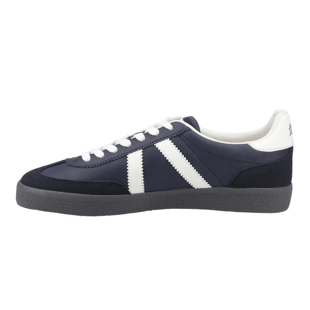 Navy-Marshmallow - Side - Jack And Jones Mens Mambo Special Trainers