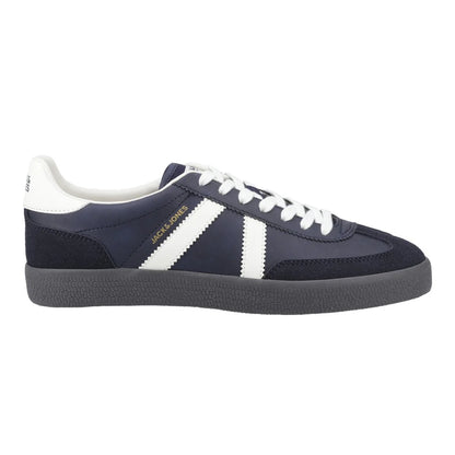 Navy-Marshmallow - Lifestyle - Jack And Jones Mens Mambo Special Trainers