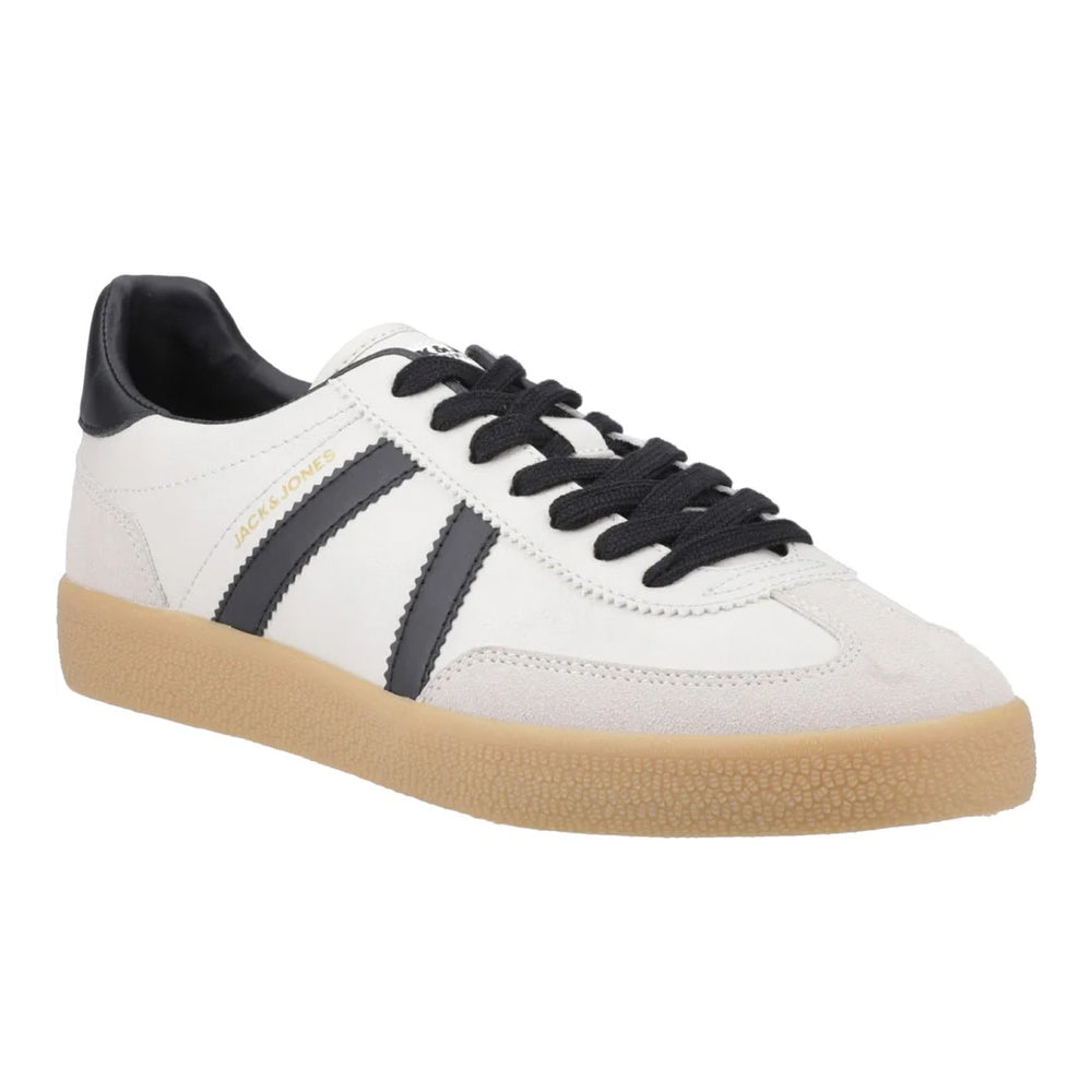 Moonbeam-Anthracite - Front - Jack And Jones Mens Mambo Special Trainers