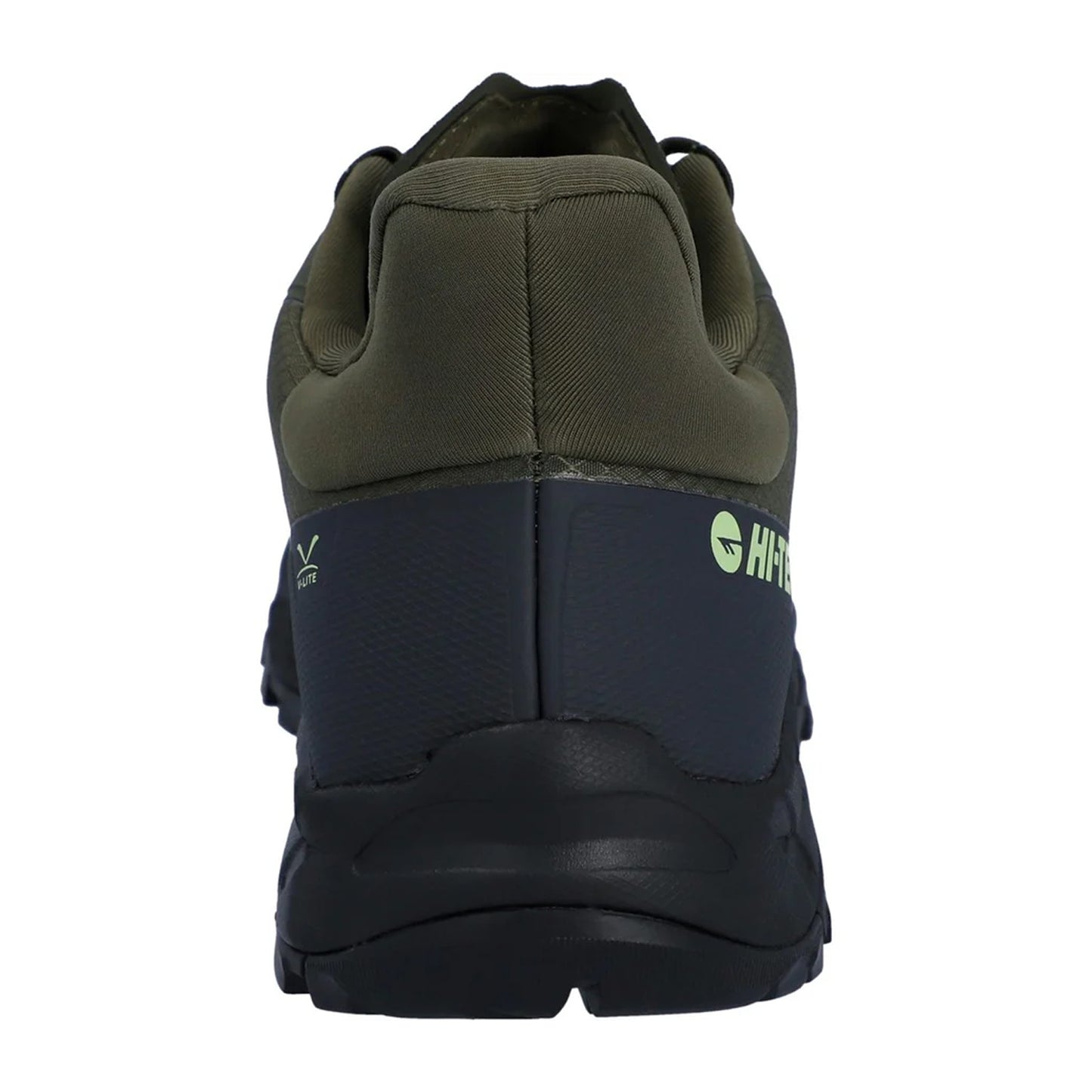 Olive Night-Charcoal - Back - Hi-Tec Mens Altitude Lite Hiking Boots