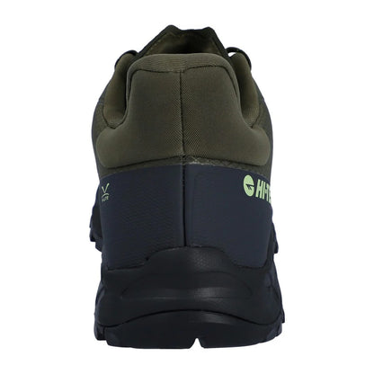 Olive Night-Charcoal - Back - Hi-Tec Mens Altitude Lite Hiking Boots