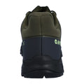Olive Night-Charcoal - Back - Hi-Tec Mens Altitude Lite Hiking Boots