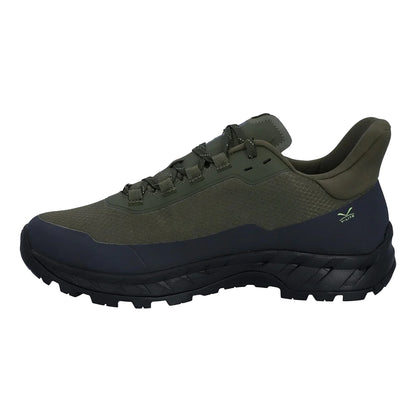 Olive Night-Charcoal - Side - Hi-Tec Mens Altitude Lite Hiking Boots