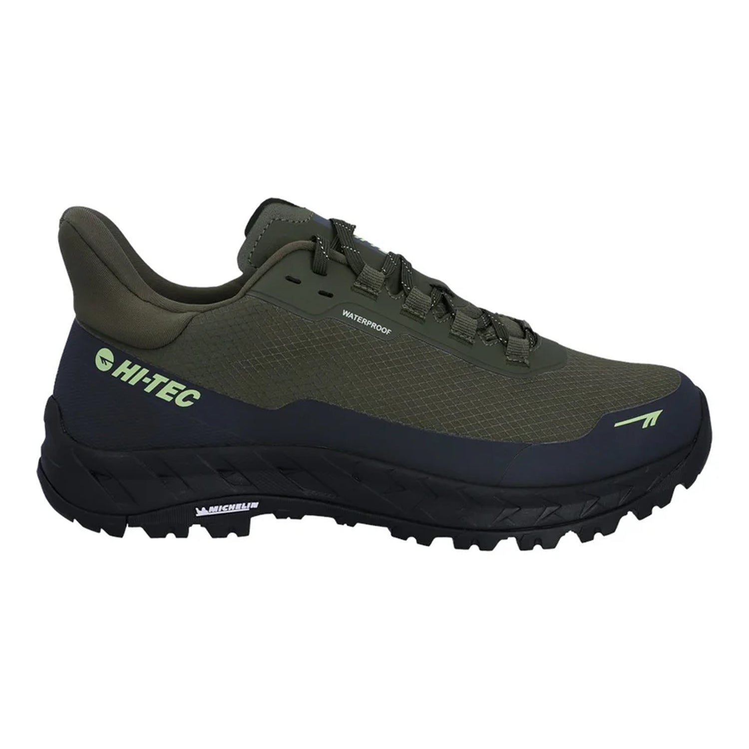 Olive Night-Charcoal - Lifestyle - Hi-Tec Mens Altitude Lite Hiking Boots