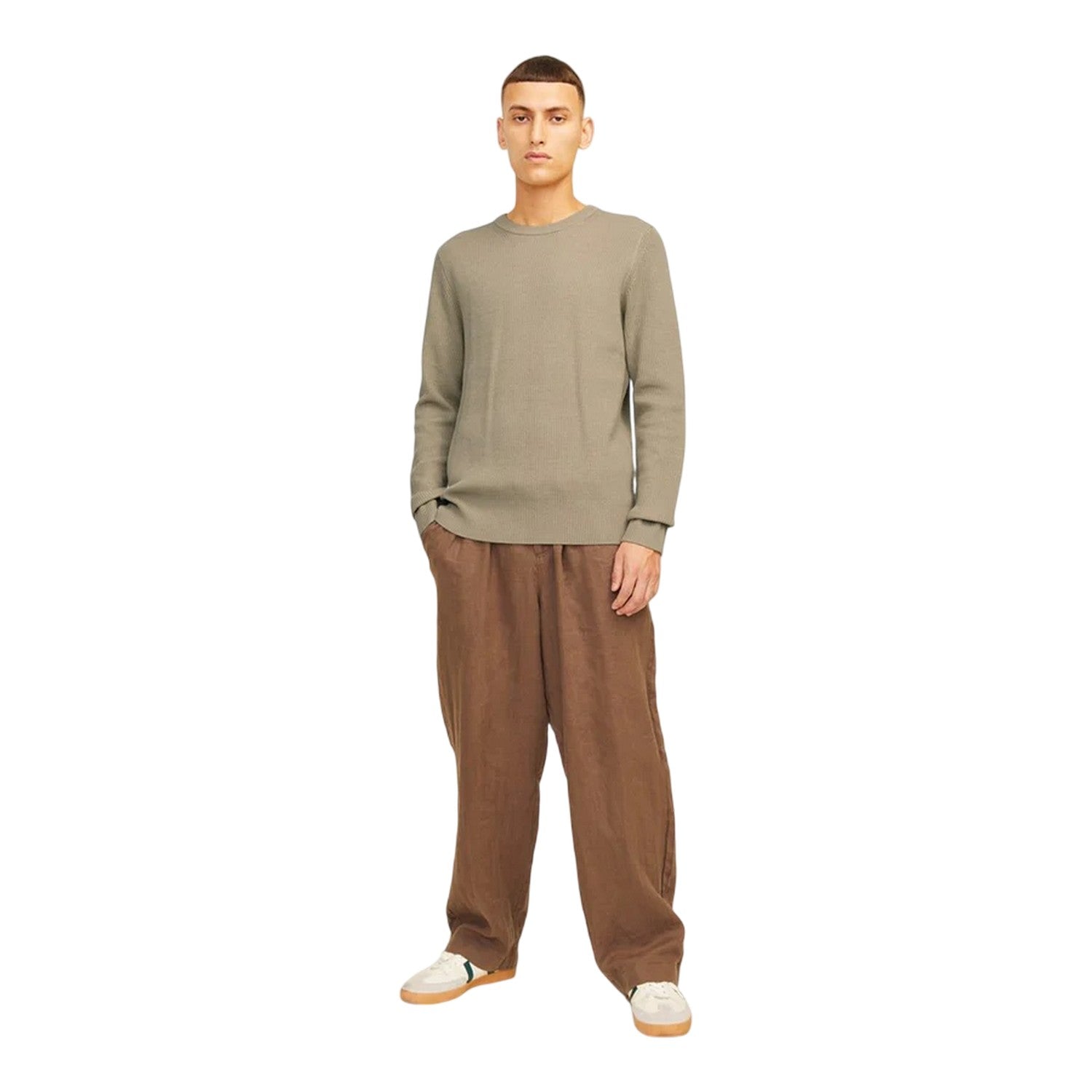 Crockery - Pack Shot - Jack And Jones Mens Knitted Sweatshirt