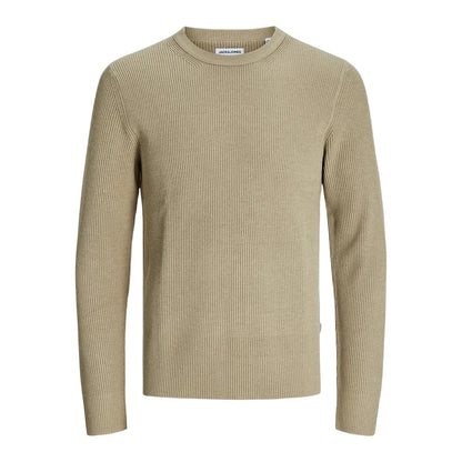 Crockery - Front - Jack And Jones Mens Knitted Sweatshirt