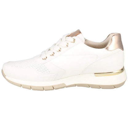 White-Multicoloured - Pack Shot - Josef Seibel Womens-Ladies Emilia 01 Leather Trainers