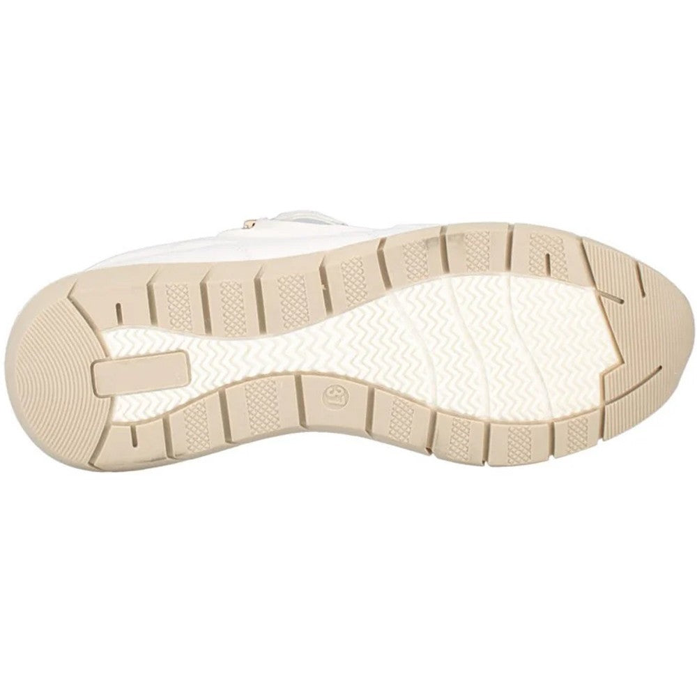 White-Multicoloured - Side - Josef Seibel Womens-Ladies Emilia 01 Leather Trainers