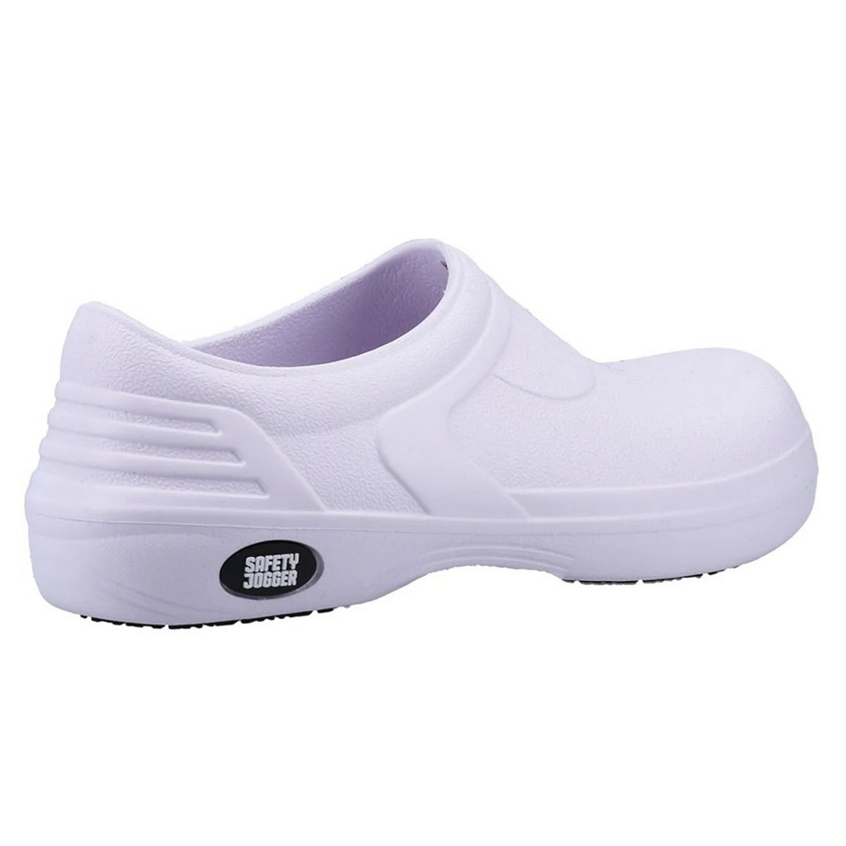 White - Back - Safety Jogger Unisex Adult Bestclog OB Safety Clog