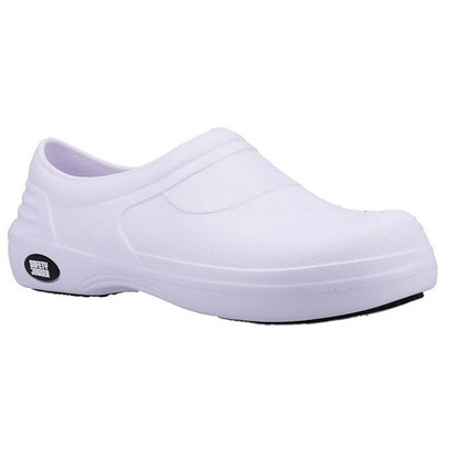 White - Front - Safety Jogger Unisex Adult Bestclog OB Safety Clog
