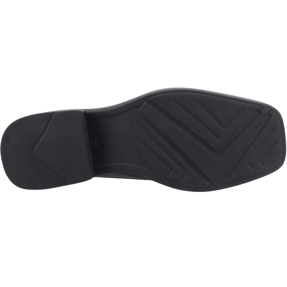 Black - Side - POD Womens-Ladies Maple Loafers