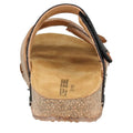 Chestnut - Back - Josef Seibel Womens-Ladies Hannah 03 Leather Mule Sandals