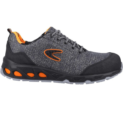 Grey-Orange - Lifestyle - Cofra Mens Reconverted Trainers