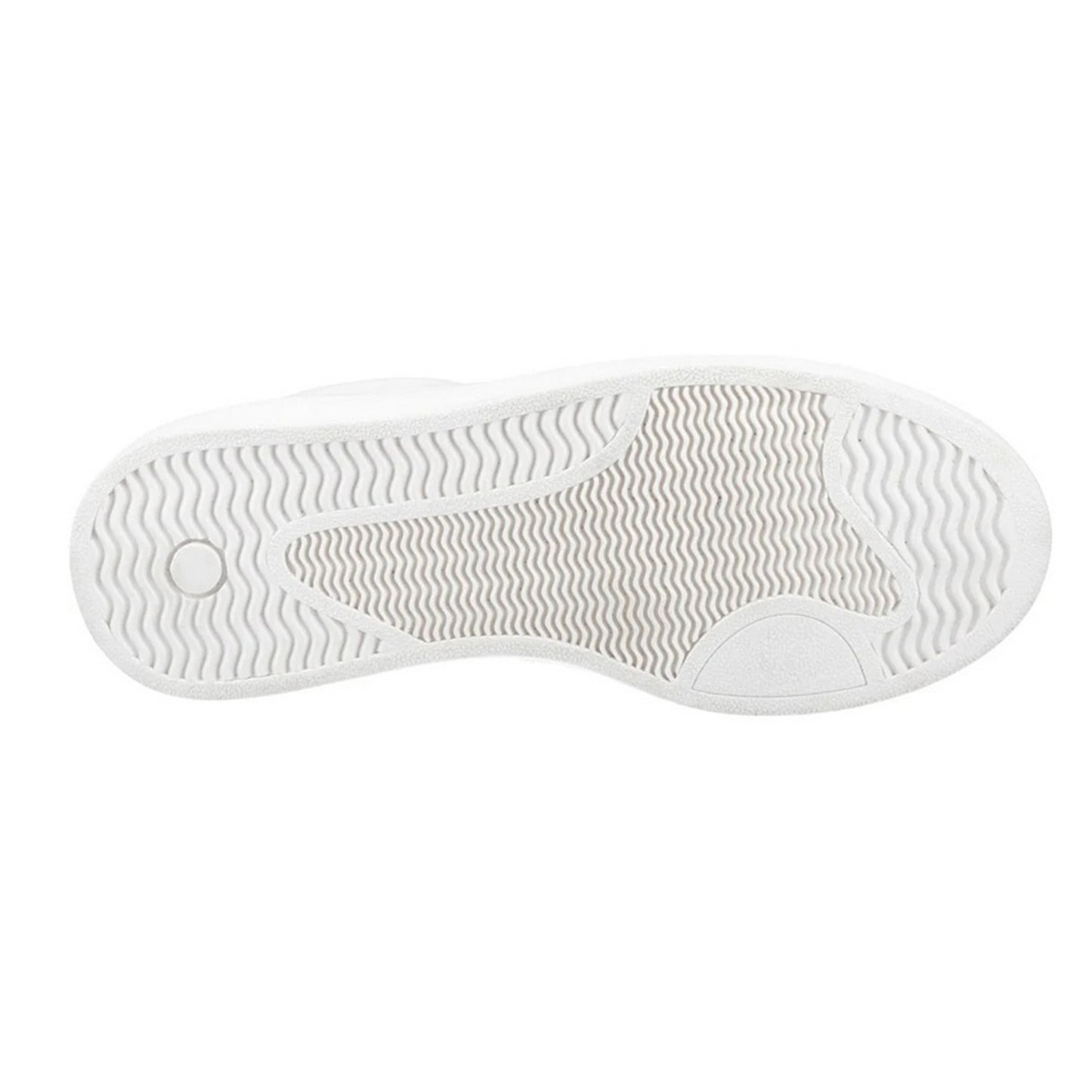 White - Pack Shot - Cotswold Mens Radcot Leather Trainers
