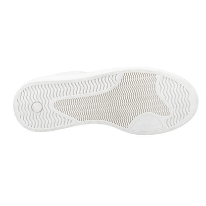 White - Pack Shot - Cotswold Mens Radcot Leather Trainers