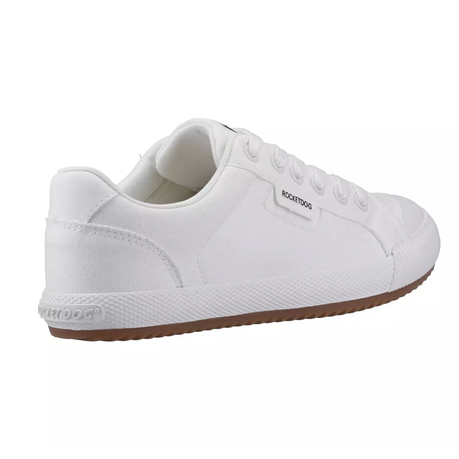 White - Back - Rocket Dog Womens-Ladies Cheery Trainers
