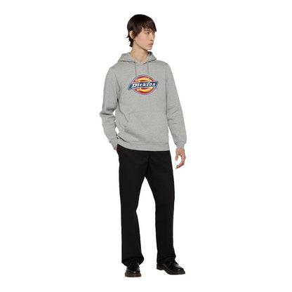 Grey Melange - Pack Shot - Dickies Workwear Unisex Adult Icon Logo Hoodie