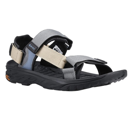 Midnight-Citadel Blue - Front - Hi-Tec Mens Ula Raft Sandals