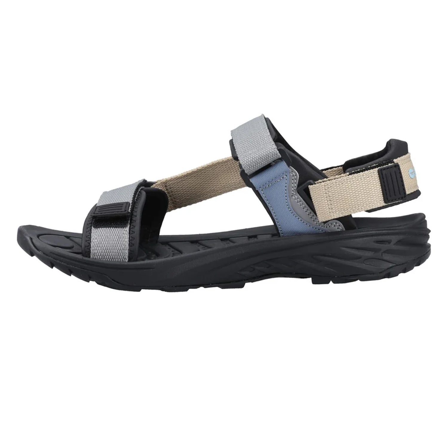 Midnight-Citadel Blue - Side - Hi-Tec Mens Ula Raft Sandals