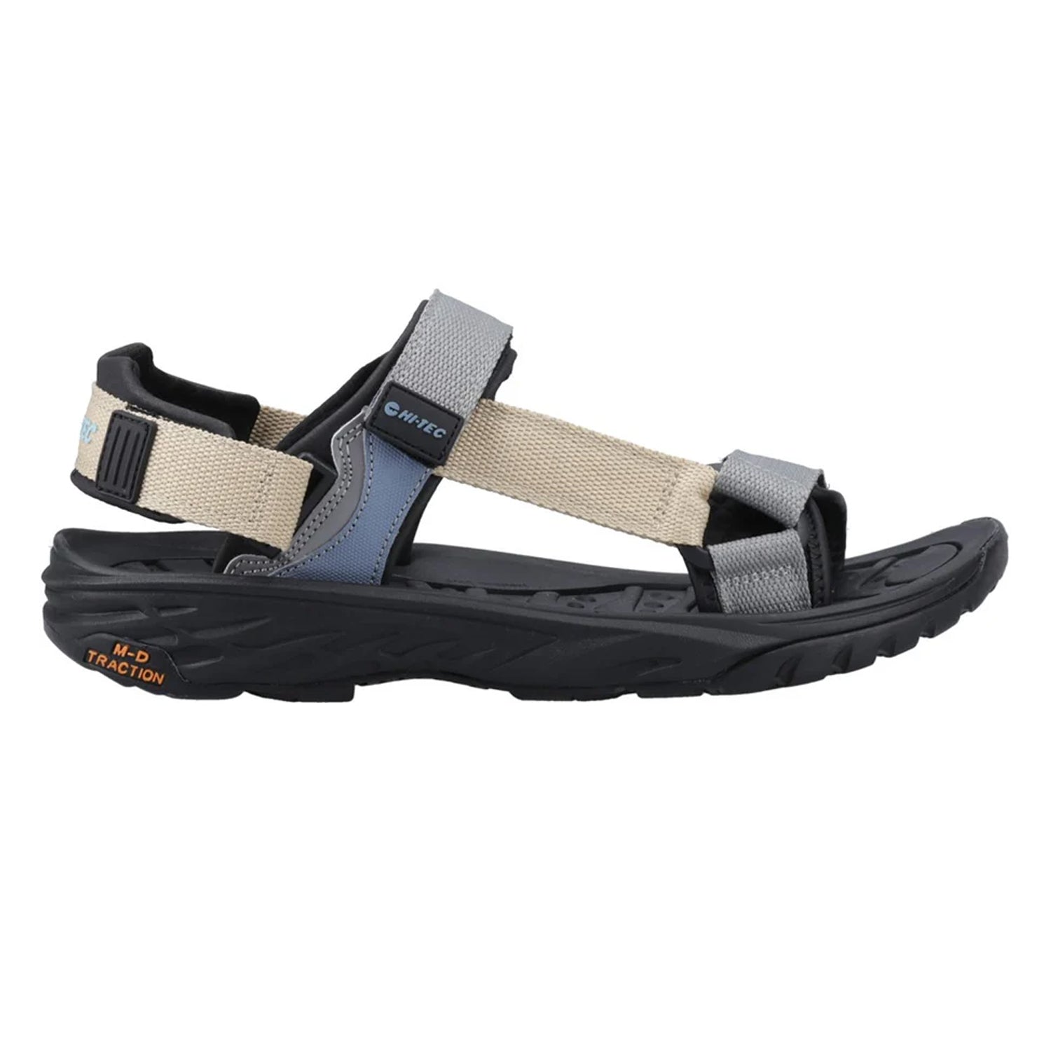 Midnight-Citadel Blue - Lifestyle - Hi-Tec Mens Ula Raft Sandals