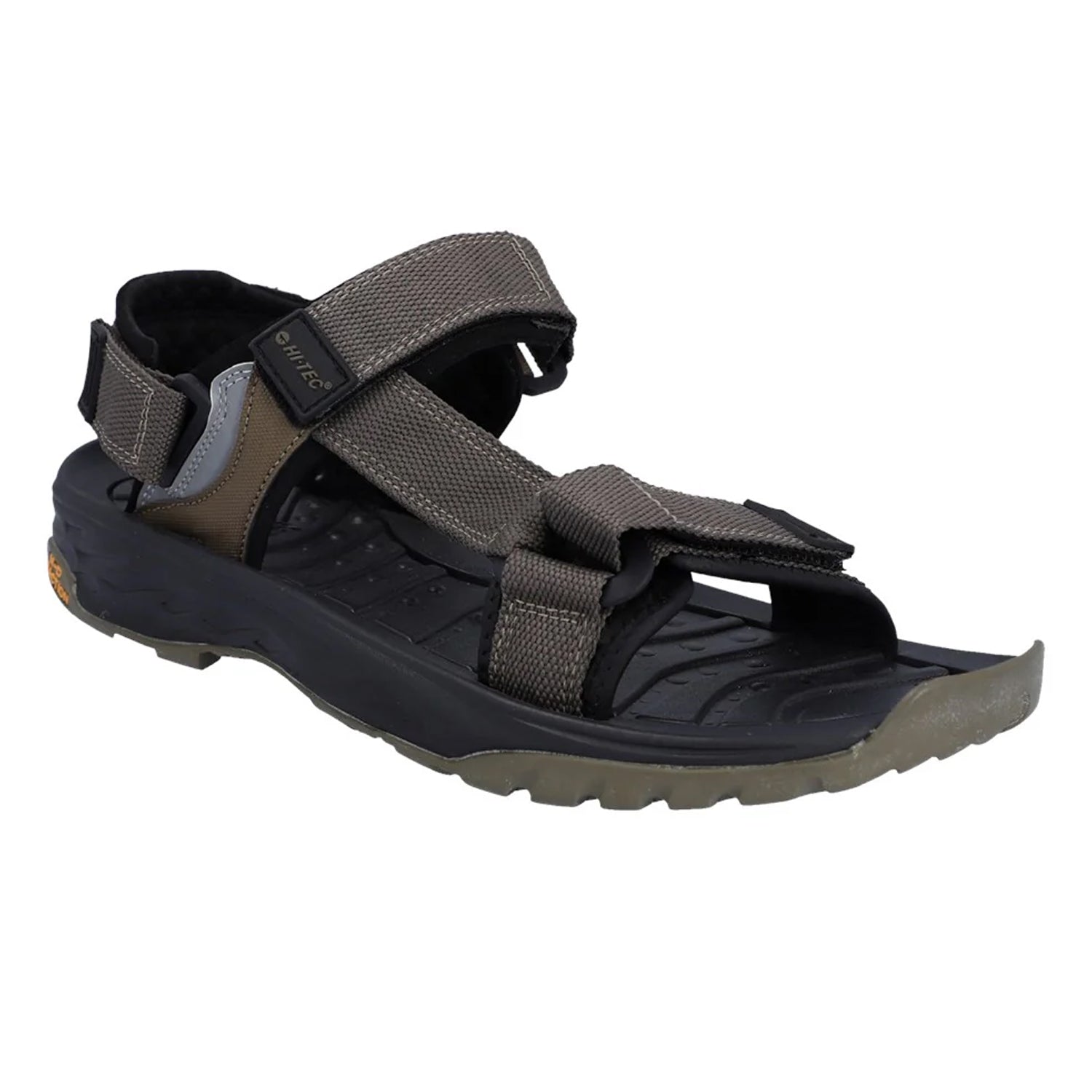 Desert-Black - Front - Hi-Tec Mens Ula Raft Sandals