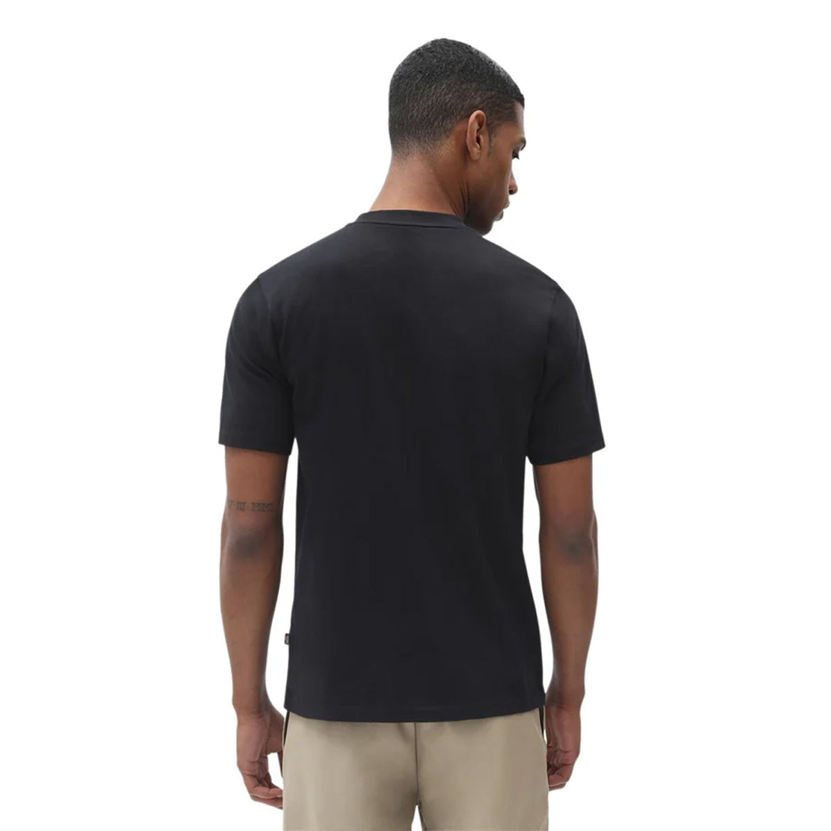 Black - Back - Dickies Workwear Mens Icon Logo Short-Sleeved T-Shirt