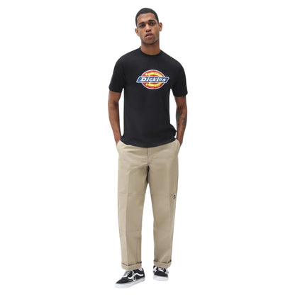 Black - Lifestyle - Dickies Workwear Mens Icon Logo Short-Sleeved T-Shirt