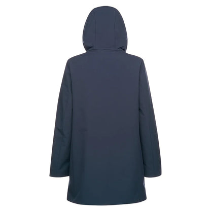 Sky Captain - Back - Geox Womens-Ladies Floretia Longline Parka