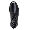 Black - Lifestyle - Base London Mens Dime Leather Derby Shoes